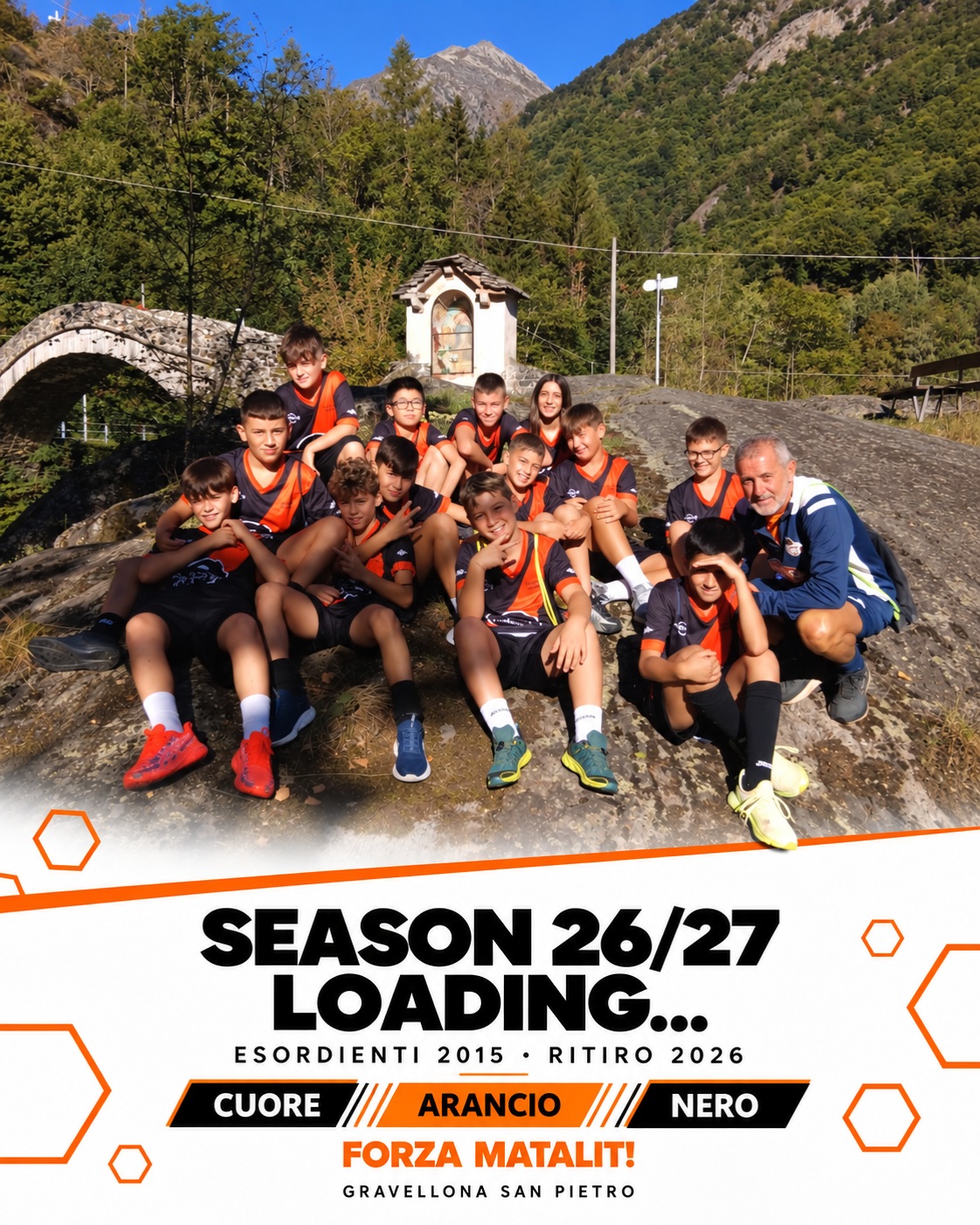 I nostri Esordienti 2015 sono in ritiro! ⚽⛰️ Tra allenamenti, passeggiate, pranzi in compagnia e qualche scoperta nel bosco, ogni momento è un’occasione per conoscersi meglio e s…