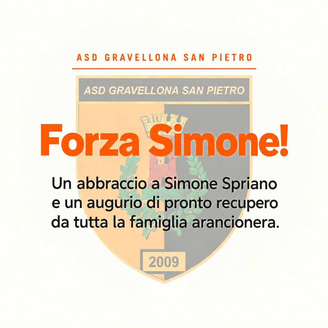 Oggi durante la partita di campionato di prima categoria allo Stadio Boroli, il nostro Simone è stato vittima di un infortunio. Ti siamo vicini, rimettiti presto. Forza Simone e F…